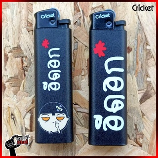 No.119 ไฟแช็คคริกเก็ต Cricket ลายสวยๆ lighter ไฟแช็คอินดี้  ไฟแช็ก เก๋ๆ แฟชั่น ไฟแช็คเท่ๆ ไฟแช็คสะสม ลายสติ๊กเกอร์