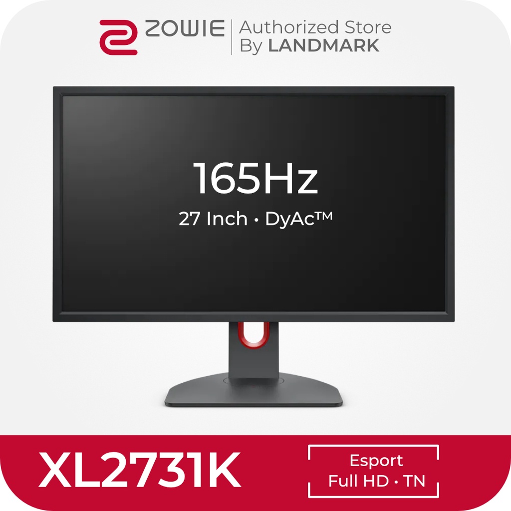 ZOWIE XL2731K 27 นิ้ว 165Hz DyAc Esports Gaming Monitor (จอเกมมิ่ง, จอคอมเล่นเกม)