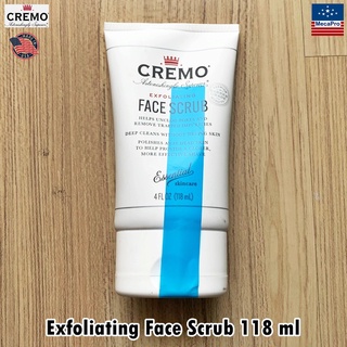 CREMO® Exfoliating Face Scrub 118 ml สครับ ขัดผิวหน้า สูตรเข้มข้นให้ความชุ่มชื้น