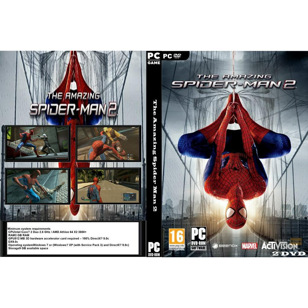 แผ่นเกมส์ PC The Amazing Spider Man 2 (2DVD)