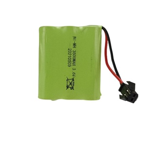 ถ่านชาร์จ 3.6V 3500 mAh. Ni-MH ปลั๊กแบบ SM เป็นถ่านขนาด AA 3ก้อน/แพ๊ค