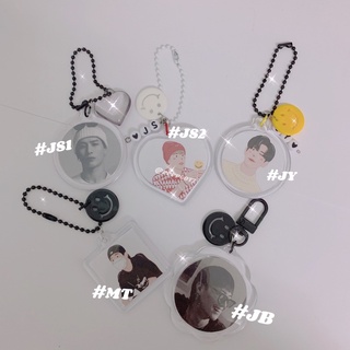 Keychain พวงกุญแจ JB MT JS JY💚GOT7