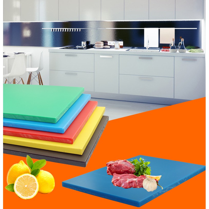 เขียง เขียง Papan Pemobetong 400mmx300mmx20mm .