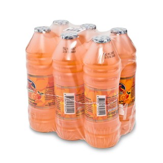 เอ็ม&amp;เค น้ำส้ม 25% 400 ซีซี 6 ขวด x 1 แพ็ค M &amp; K Orange Juice 25% 400 cc. 6 Bottles x 1 Pack