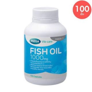 MEGA FISH OIL 1000MG 100 CAP.