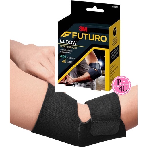 พร้อมส่ง Futuro Sport Elbow ADJ พยุงข้อศอก รุ่นปรับกระชับได้ #9836