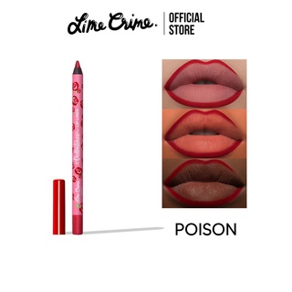 (Lot ผลิต 05/21) Lime Crime Velvetines Lip Liner สี Poison ดินสอเขียนขอบปาก เนื้อแมท By Lime Crime Thailand