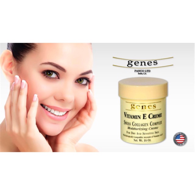 genes vitamin e lotion