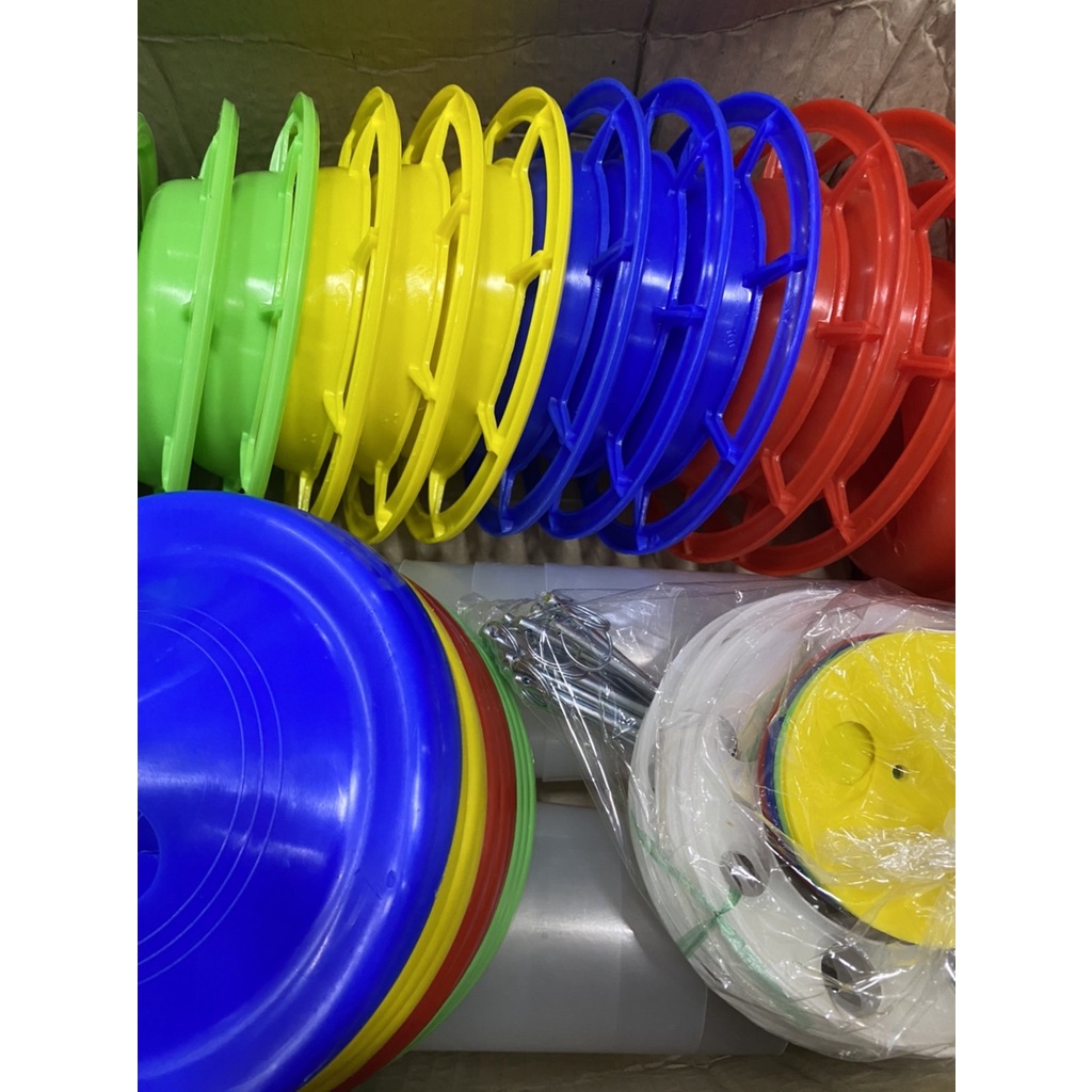 โคมข้าวนก โคมข้าวไก่ รุ่นใหม่ เป็น ถังอาหารนก หรือ ถังอาหารไก่ หรือ ที่ให้อาหารอัตโนมัติ ที่ให้อาหารนก (คละสี) - รูปที่ 5