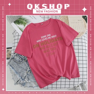 QKshop เสื้อยืดแฟชั่นผู้หญิง 🍒สไตล์เกาหลีเกาใจ ใครเห็นก็ชอบ เอาใจผู้ชื่นชอบสไตล์เกาหลี  🍒อันยองฮาเซโย🔥🔥