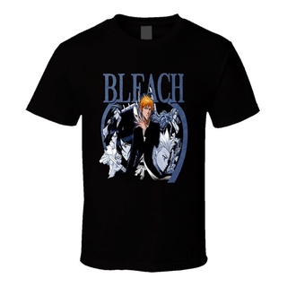 เสื้อยืด พิมพ์ลาย Bleach Duotone Group สีดํา แฟชั่นฤดูร้อน สําหรับผู้ชาย 2022