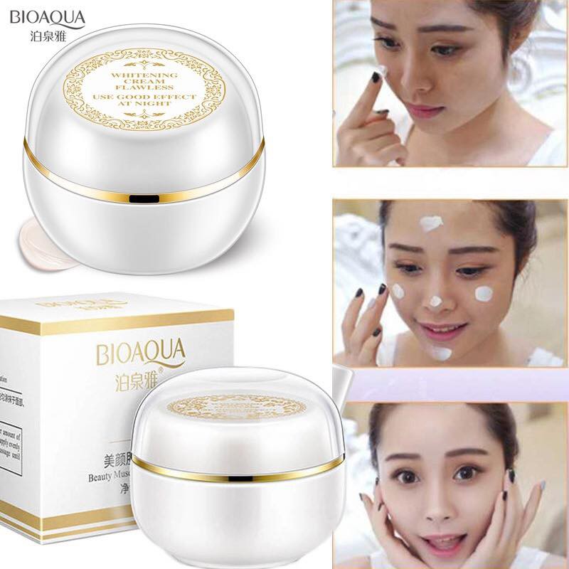 *สินค้าขายดี* ครีมไข่มุก Whitening Pearl Cream  หน้าขาวเนียนใส ลดฝ้ากระจุดด่างดำ ลดริ้วรอย ในกระปุกเดียว