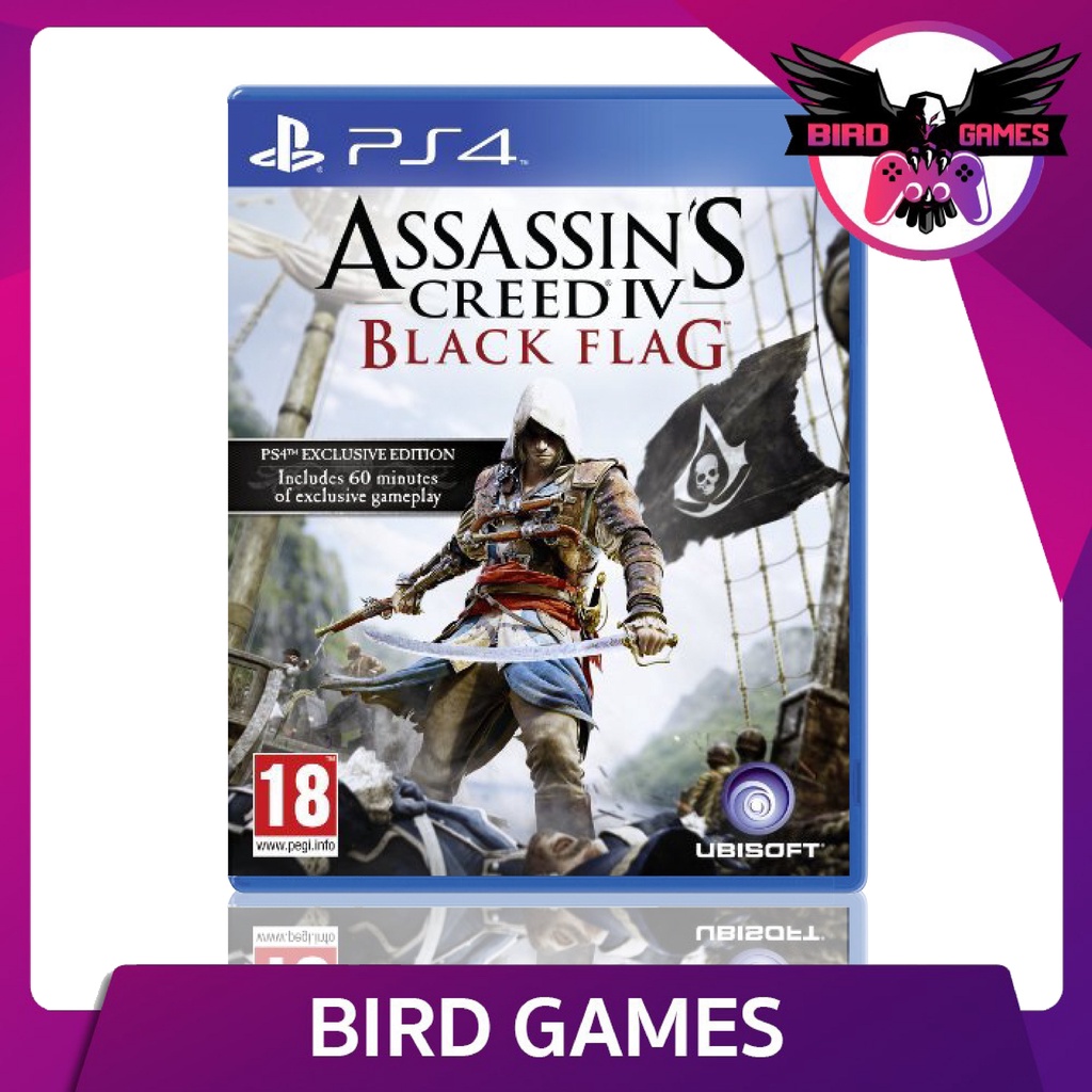 PS4 : Assassin's Creed Black Flag [แผ่นแท้] [มือ1] [Assassin Creed IV Black Flag Ps4] [Assassin Creed 4 Black Flag Ps4]