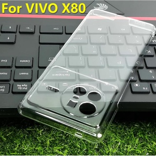 เคสโทรศัพท์มือถือ PC แข็ง แบบใส กันกระแทก สําหรับ Vivo X80 Pro X70 X60 X50 Pro+