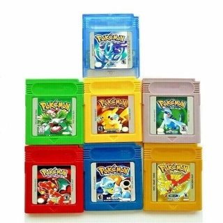 Pokemon Yellow Green Blue Red Crystal Silver Gold Version Gameboy GBA GBC