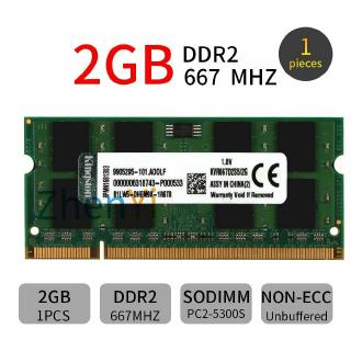 การ์ดหน่วยความจํา 2 gb ddr 2 667 mhz pc 2-5300 s kvr 667 d 2s 5/2 g สําหรับแล็ปท็อป AD22