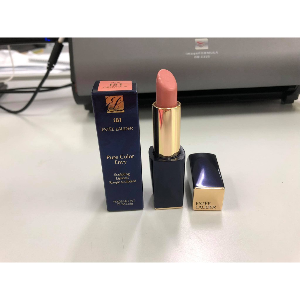 Estee Lauder PURE COLOR ENVY SCULPTING LIPSTICK - 181 OBLIVIOUS แท้ 100% Made in Belgium 3.5g
