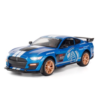 โมเดลรถยนต์ โมเดลรถเหล็ก โมเดลรถมัสแตง Ford Mustang GT500 สเกล1:20 พร้อมส่งจาก กทม.