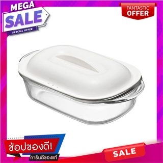 จานแก้ว+ฝา LOCKNLOCK EASY COOK 650 มล. สีขาว เครื่องครัวและอุปกรณ์อื่นๆ GLASS FOOD CONTAINER LOCKNLOCK EASY COOK 650ML W