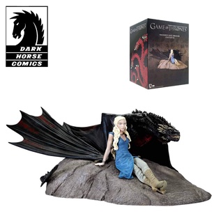 DARK HORSE Game of Thrones - Daenerys and Dragon Statue