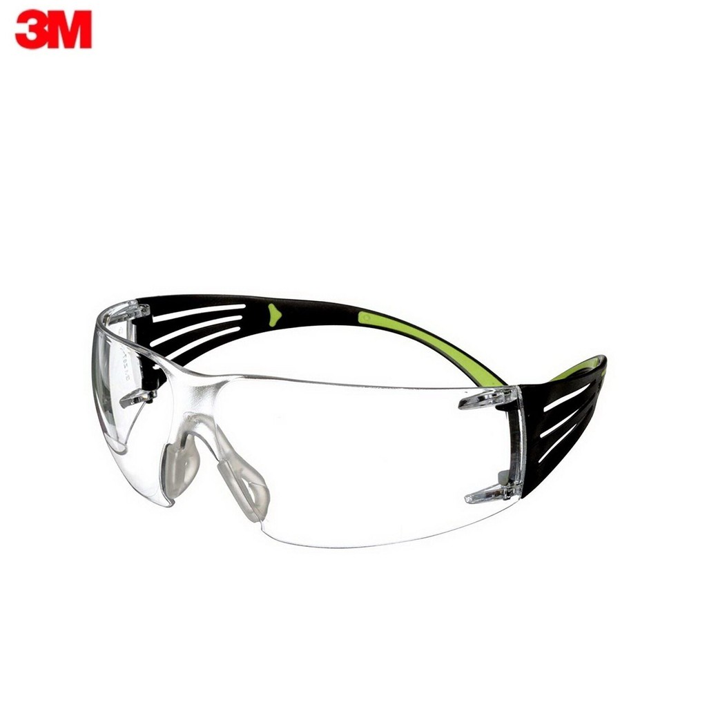 3M แว่นนิรภัย (แว่นเซฟตี้) Secure Fit รุ่น SF401 เลนส์ใส Safety Eyewear Protection N8ZC