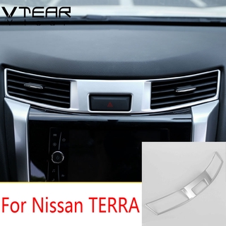 Vtear For Nissan Terra 2018-2021 / Navara Np300 2019-2021 กรอบตกแต่งช่องแอร์รถยนต์สําหรับ