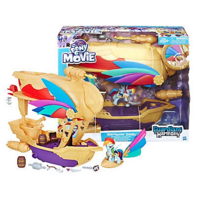 my little pony swashbuckler pirate airship