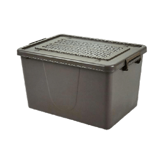 โปรโมชั่น : กล่องพลาสติกมีล้อ ลังพลาสติก ขนาด 55 ลิตร AG1053