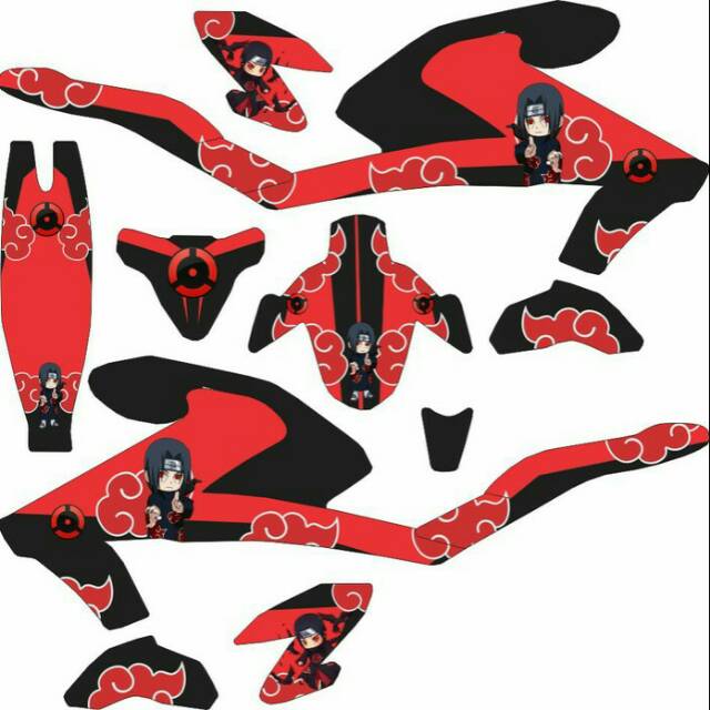 สติ๊กเกอร์ Fullbody Akatsuki ใหม่ทั้งหมด 2017