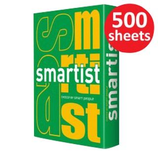 SMARTIST by Double A : Photocopy paper กระดาษถ่ายเอกสาร A4 70แกรม 500แผ่น