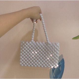 กระเป๋าลูกปัด handmade