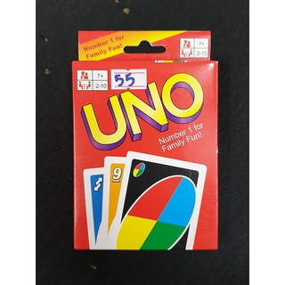 การ์ดเกม UNO Number 1 for Family Fun