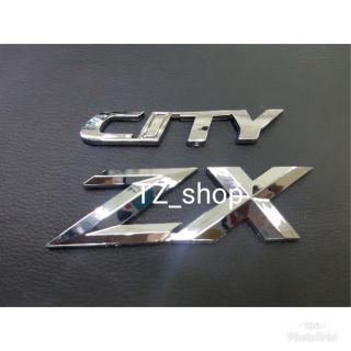 โลโก้ city zx  2  ชิ้น