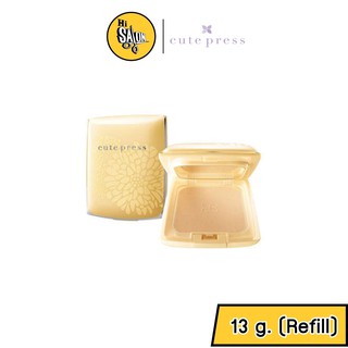 แป้งทาหน้าผสมรองพื้น Cute Press Evory Perfect Skin Plus Vitamin E Foundation Powder 13 g.