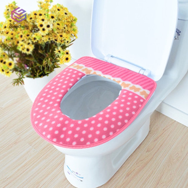 COD Winter Toilet Seat Warmer Fleece Thick Soft Comfortable Baby Potty