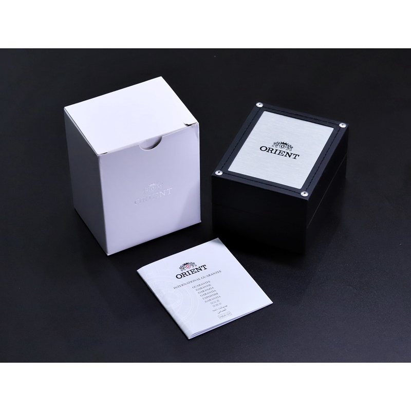(แถมกล่องแบบพกพา) นาฬิกา Orient Three Star Automatic รุ่น AB0E11B  (ใหม่แท้ประกันศูนย์ไทย)