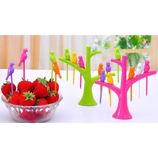 FRUIT FORK ชุดไม้จิ้มผลไม้ (พร้อมส่ง)