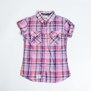 SUPERDRY SHEER CALAMITY DANDY SHIRT - เสื้อเชิ้ต สำหรับผู้หญิง