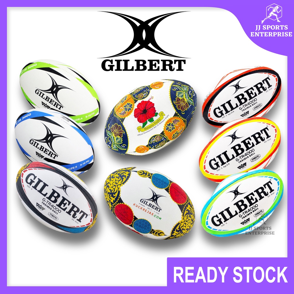 Gilbert Rugby Ball GTR 3000/GTR4000/GTR 4000/GTR3000 Batik/GTR 4000 Songket/GTR4000 Songket GTR 4000
