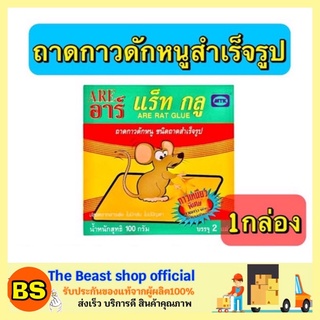 The beast shop_[1 กล่อง] ARE อาร์ แร็ท-กลู ถาดกาวดักหนู กาวดักหนูพร้อมถาด กาวดักหนู ที่ดักหนู ที่จับหนู กับดักหนู