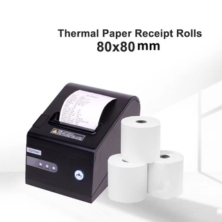 Thermal Receipt Paper Roll 80*80 mm. - กระดาษความร้อนปริ้นใบเสร็จ