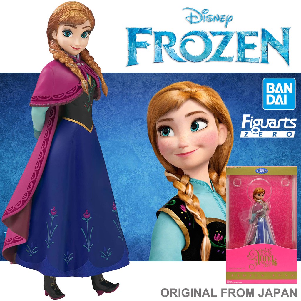 Figure งานแท้ Bandai ฟิกเกอร์ Figuarts Zero Disney Frozen ดิสนีย์ โฟรเซ่น ผจญภัยแดนคำสาปราชินีหิมะ A