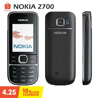 Nokia 2700โทรศัพท์มือถือปุ่มกด  ปุ่มกดไทย-เมนูไทยใส่ได้AIS DTAC TRUE ซิม4G โทรศัพท์ปุ่มดังเหมาะสำหรับผู้สูงอายุ