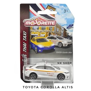 โมเดลรถ TAXI แท็กซี่ majorette โมเดลรถเหล็ก TOYOTA COROLLA ALTIS (แพ็คไม่สวย)รถแท็กซี่ THAI TAXI MJ53056ST7 #