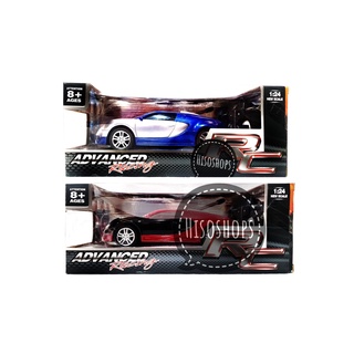 ADVANCED Racing รถสปอร์ตบังคับ สุดเท่ห์ น่าเล่นมากค่ะสำหรับน้องๆหนูทั้งหลาย Super Racing สีน้ำเงิน/แดง