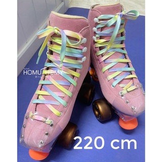 พร้อมส่ง✨เชือกผูกรองเท้า220cm สำหรับรองเท้าโรลเลอร์สเกต Roller Skate พร้อมส่งในไทย