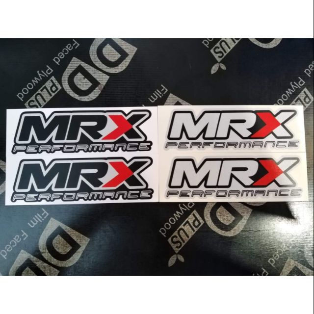 สติ๊กเกอร์​ MRX Performance งานตัดไดรคัท3Mสะท้อนแสง