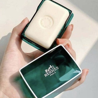 ของแท้/พร้อมส่ง💯 สบู่ Hermes Eau dorange verte Perfumed soap กลิ่นนี้เป็น signature