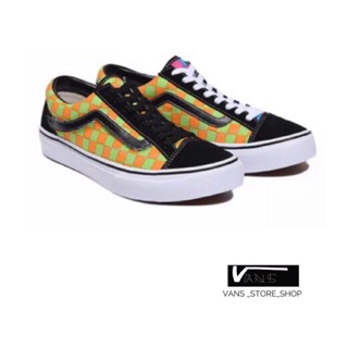 VANS OLD SKOOL X BILLYS V360G EXCLUSIVE JAPAN NEON PACK MIX สินค้ามีประกันแท้