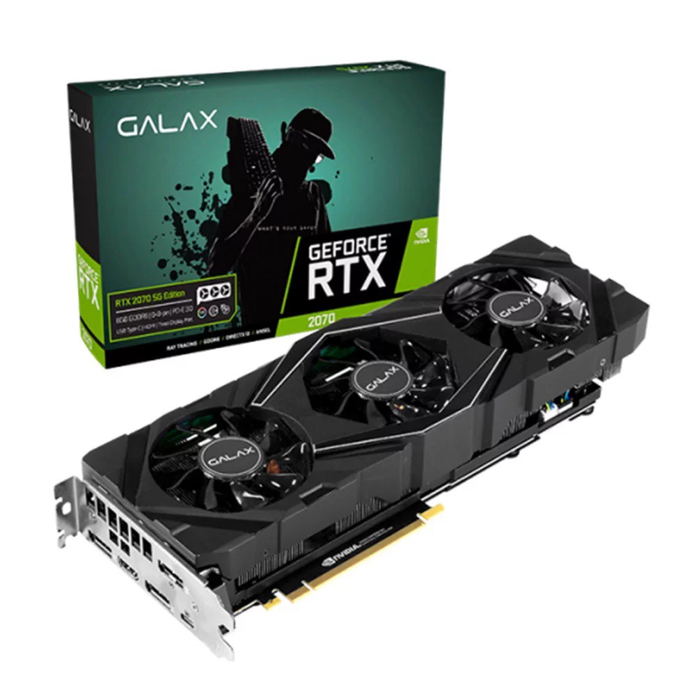 ผ่อน0% GALAX RTX 2070 SG EDITION 8GB GDDR6 256 BIT Nvidia Geforce